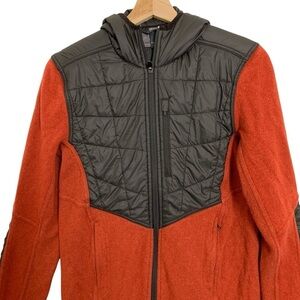 Outdoor Research Cyprus Hybrid Full Zip Hoody Puffer Wool Size Small Jacket